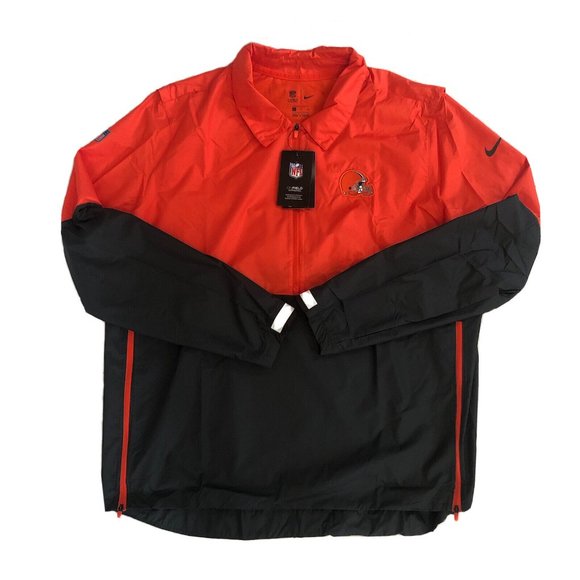 Nike Men's NFL Cleveland Browns Windbreaker Jacket NKC9-042M size XL